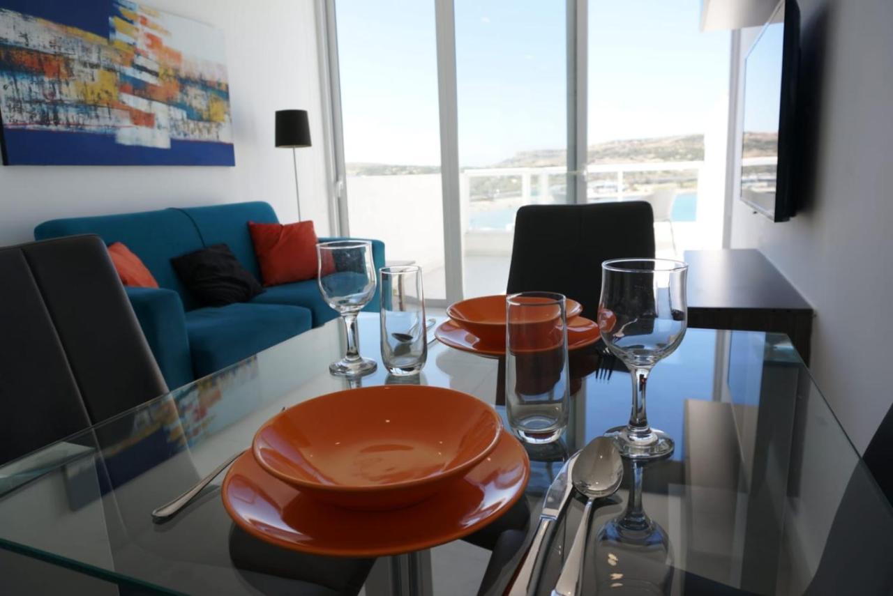 Sea View Penthouse Mellieha Bay Exterior foto