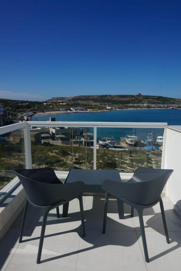 Sea View Penthouse Mellieha Bay Exterior foto