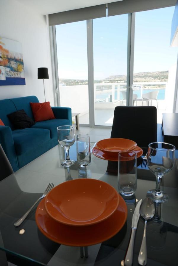 Sea View Penthouse Mellieha Bay Exterior foto